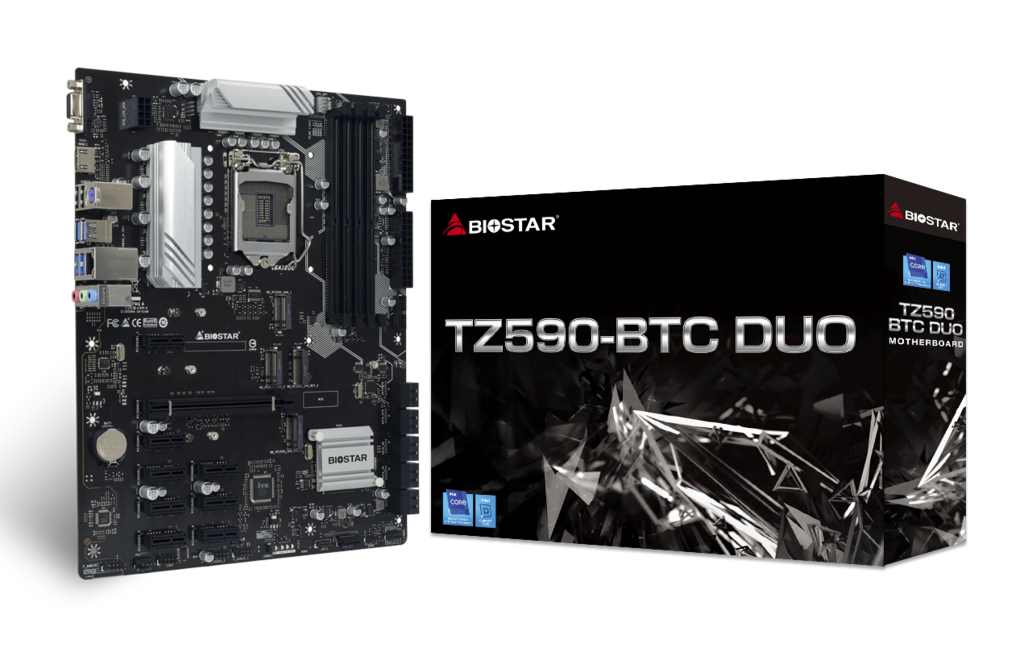 Biostar TZ590-BTC DUO – Deep In The Mines LLC